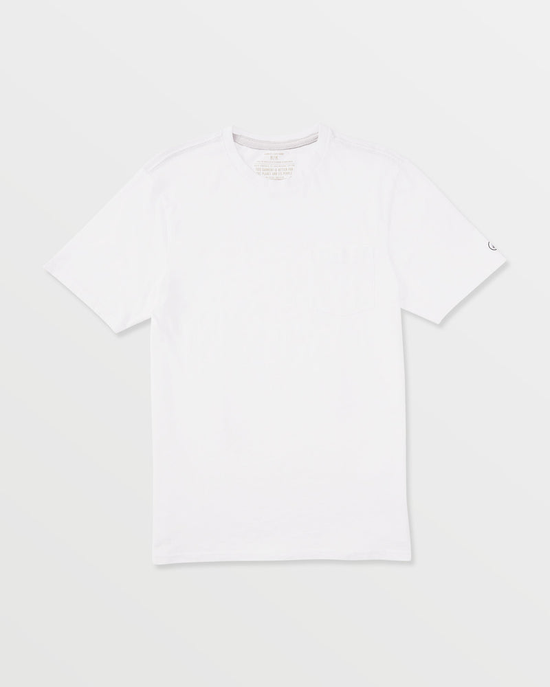 Men's Solid Short Sleeve Pocket Tee