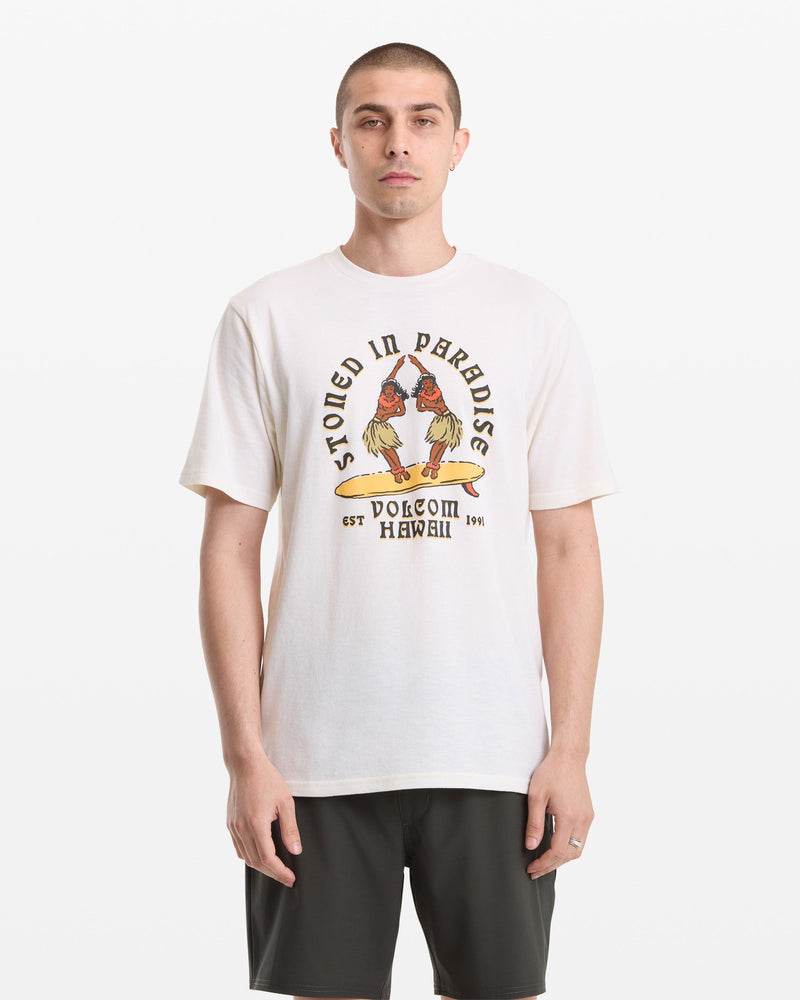 Men's Stoned In Paradise Short Sleeve Tee