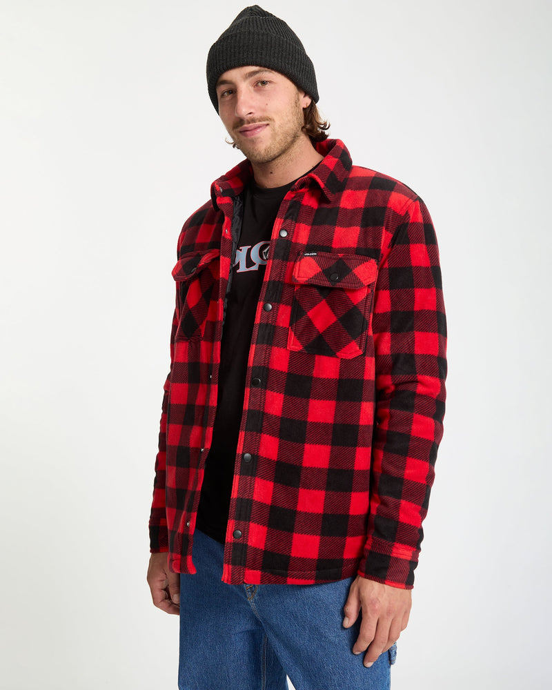 Men's Bowered Fleece Long Sleeve Shirt