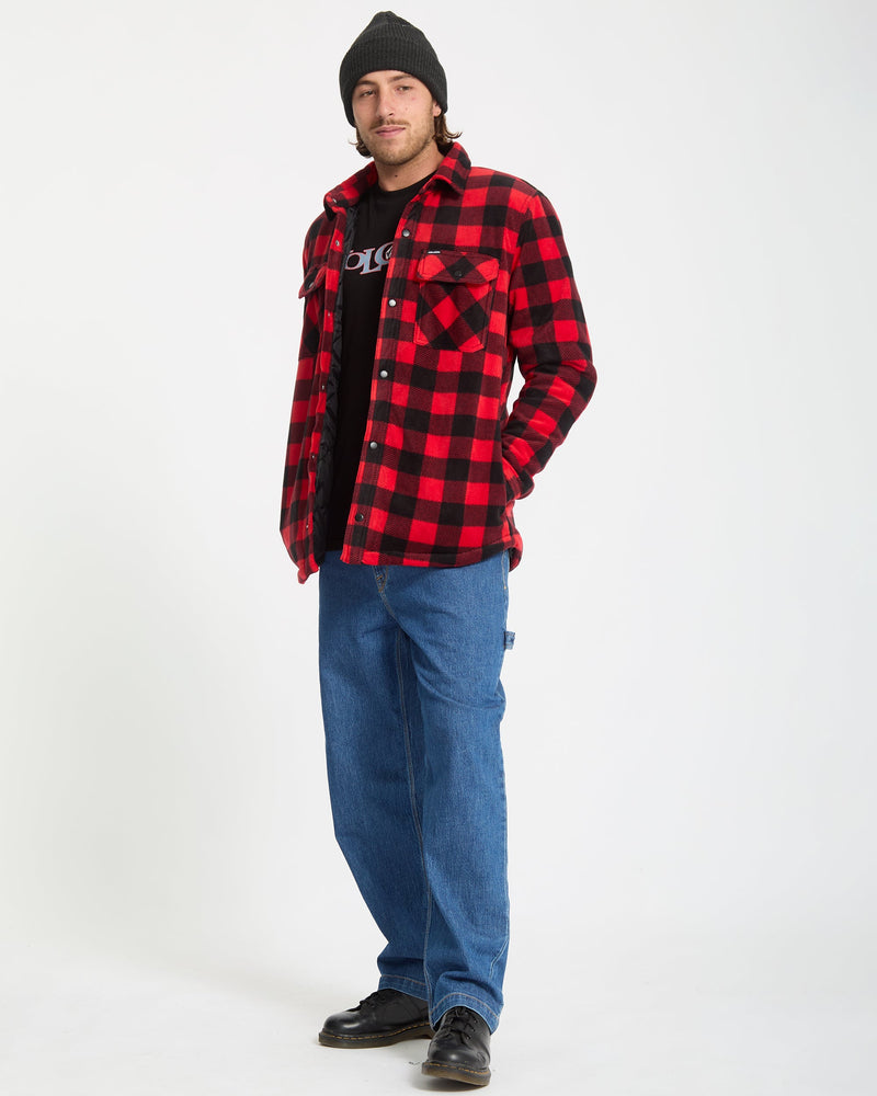 Men's Bowered Fleece Long Sleeve Shirt