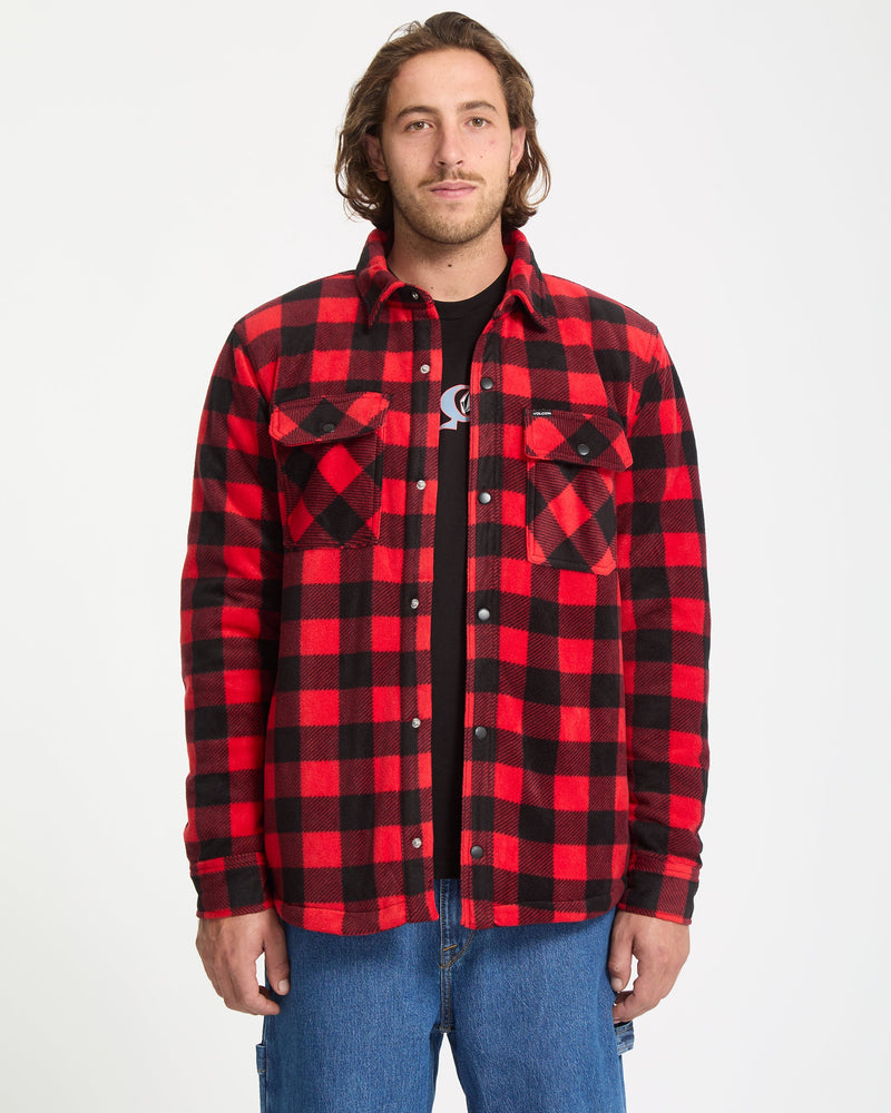Men's Bowered Fleece Long Sleeve Shirt