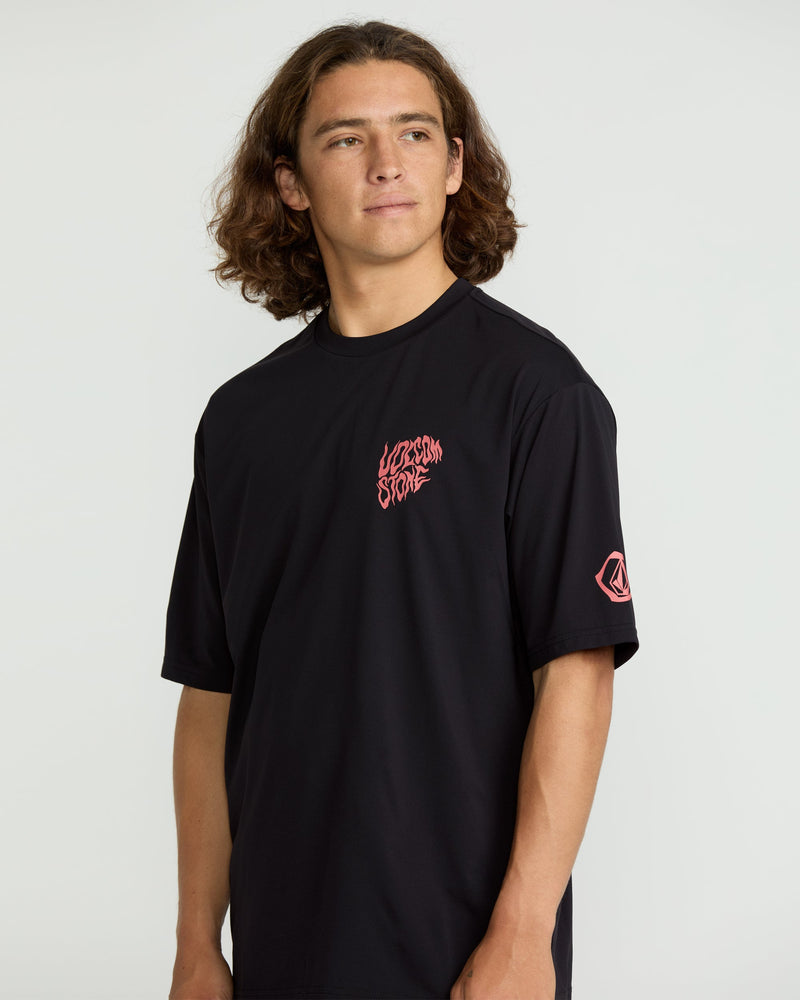 Volcom - Men's Wavvyyy Surf Short Sleeve Rashguard