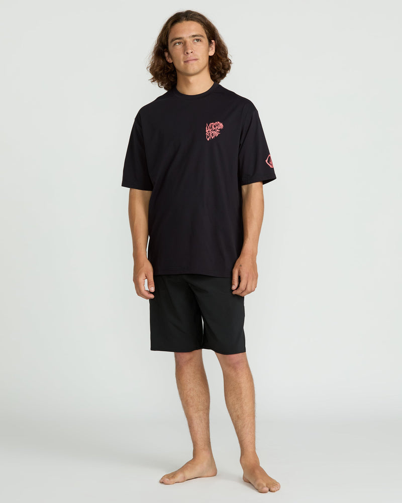 Volcom - Men's Wavvyyy Surf Short Sleeve Rashguard