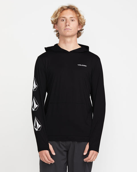 Men's Largee Iconic Hood Long Sleeve Thrashguard