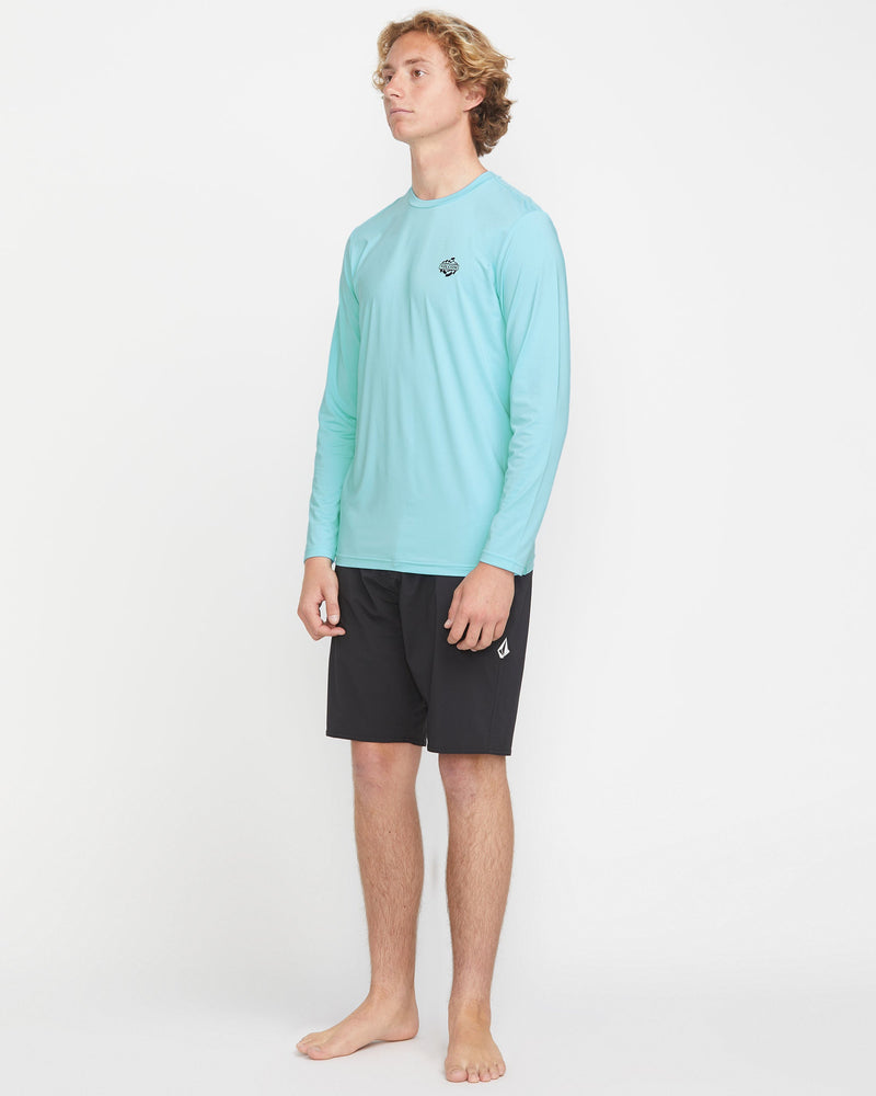 Volcom - Men's Oval Track Loose Long Sleeve Surf Tee