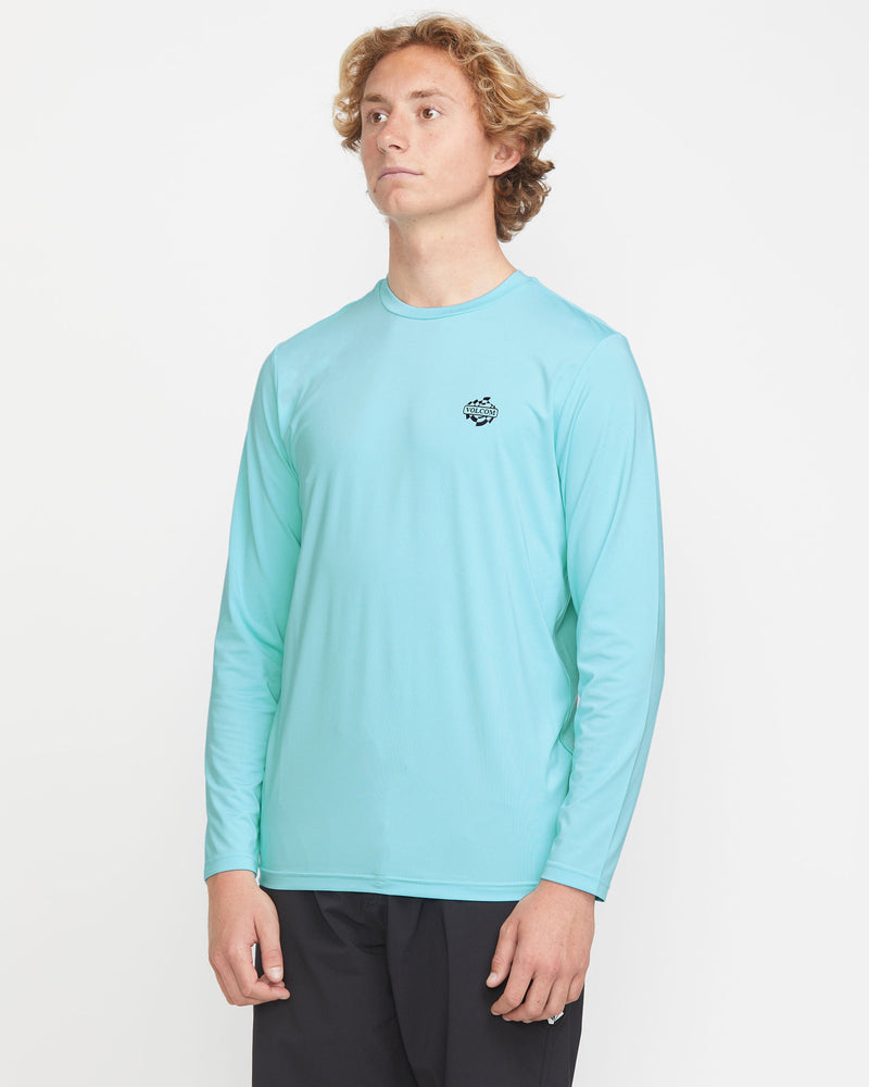 Volcom - Men's Oval Track Loose Long Sleeve Surf Tee