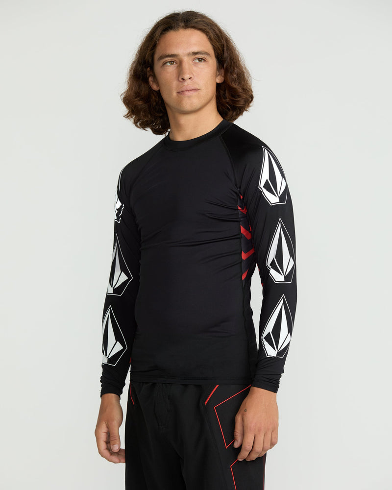 Volcom - Men's Surf Vitals J Robinson Tght Long Sleeve Rashguard