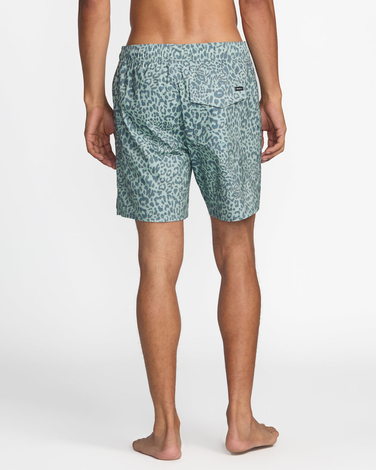 Barnes Elastic Short 17" Swim Trunk - RVCA