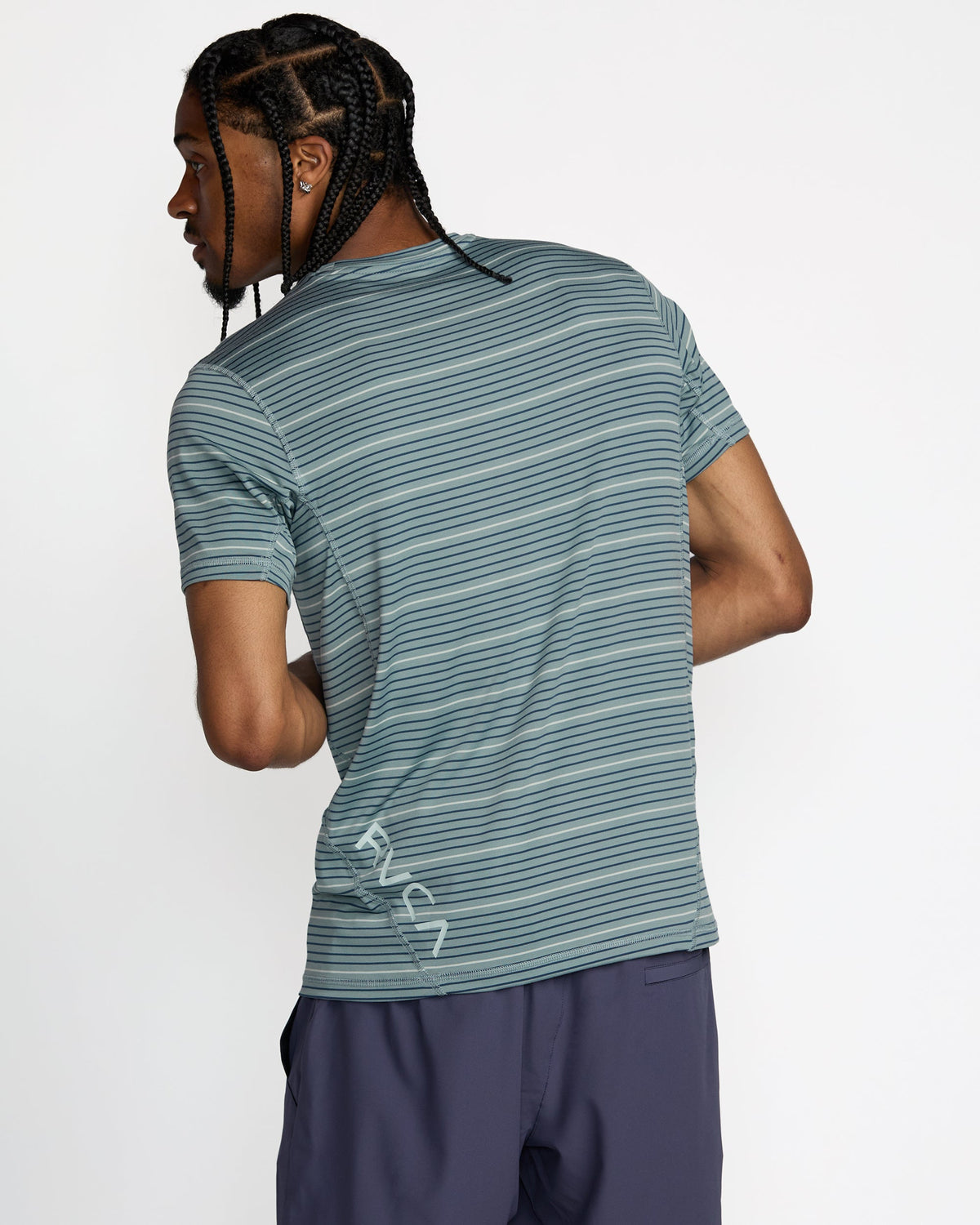 Sport Vent Stripe Short Sleeve Tee - RVCA
