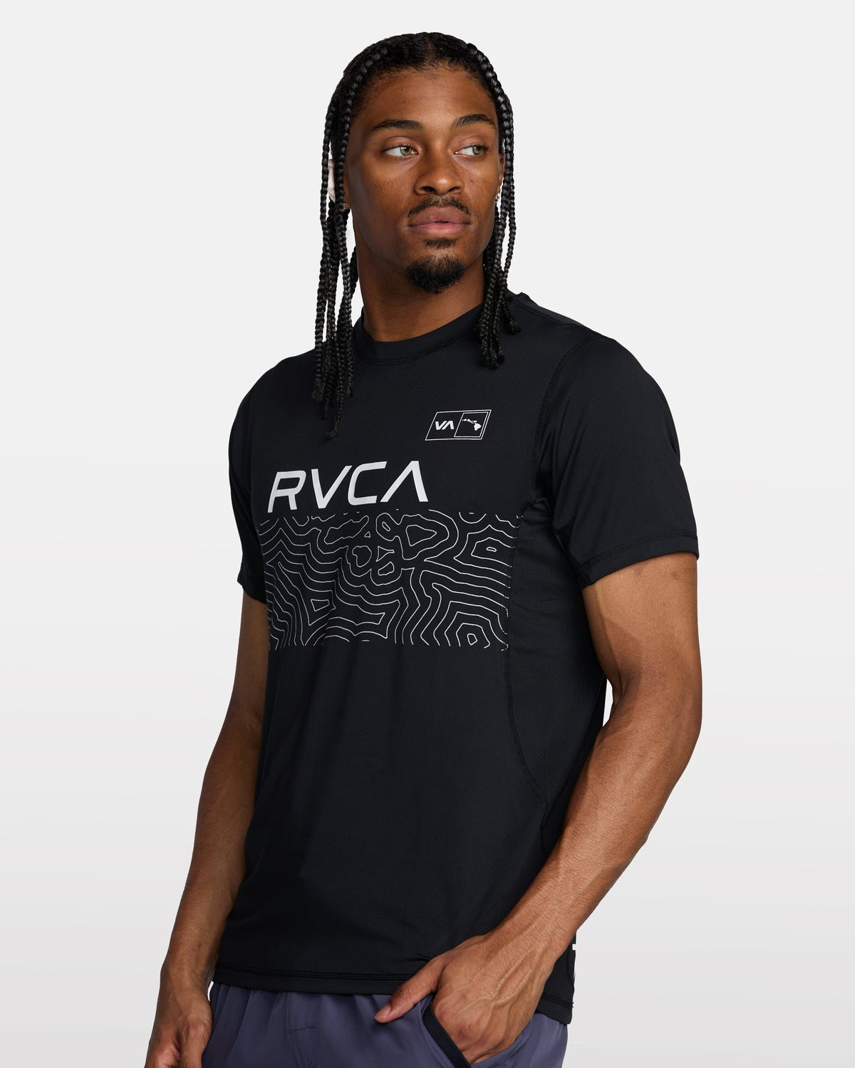 Hawaii Sport Vent Short Sleeve Tee - RVCA