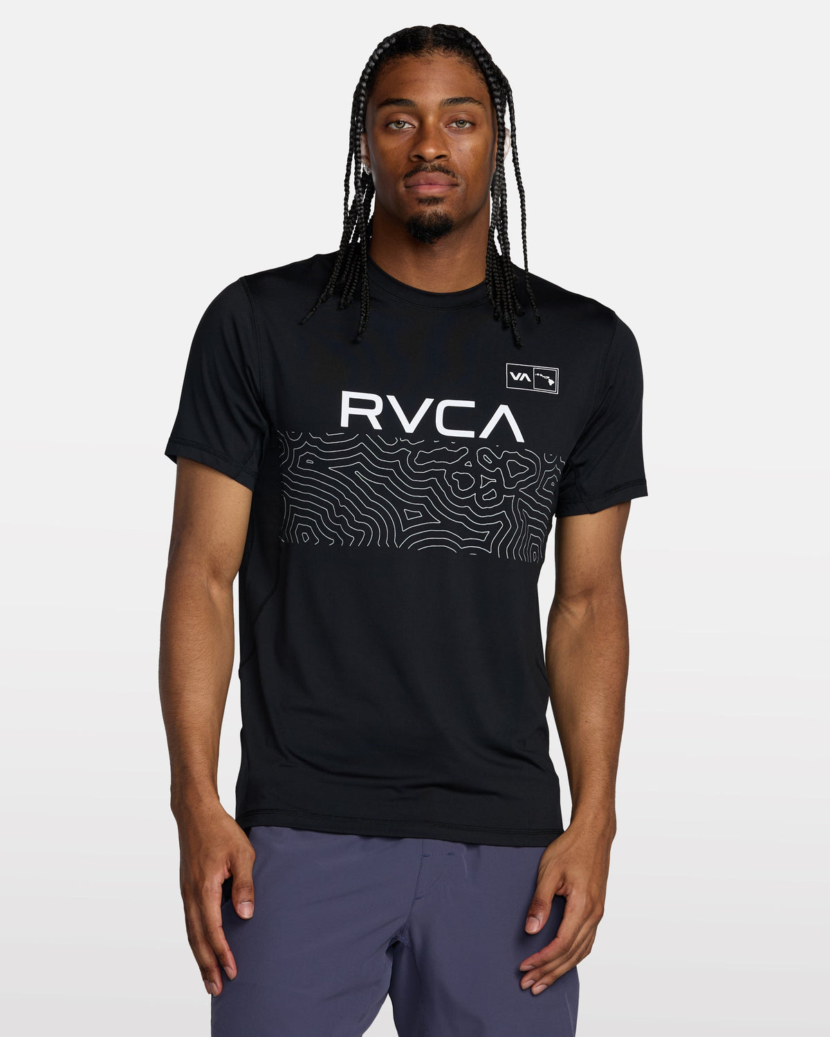 Hawaii Sport Vent Short Sleeve Tee - RVCA