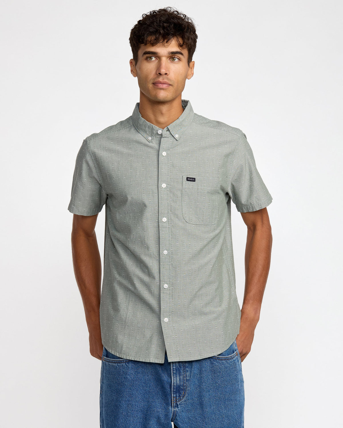 That'll Do Dobby Short Sleeve Shirt - RVCA
