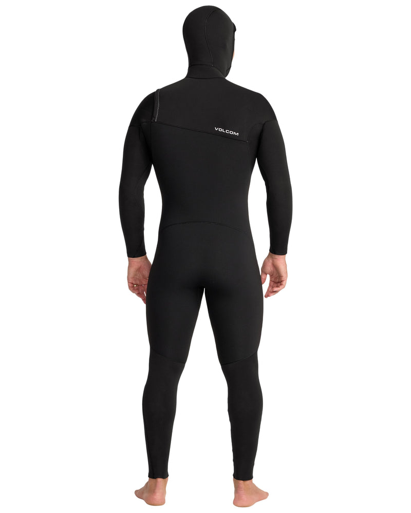 Men's 4/3MM Hooded Chest Zip Full Wetsuit