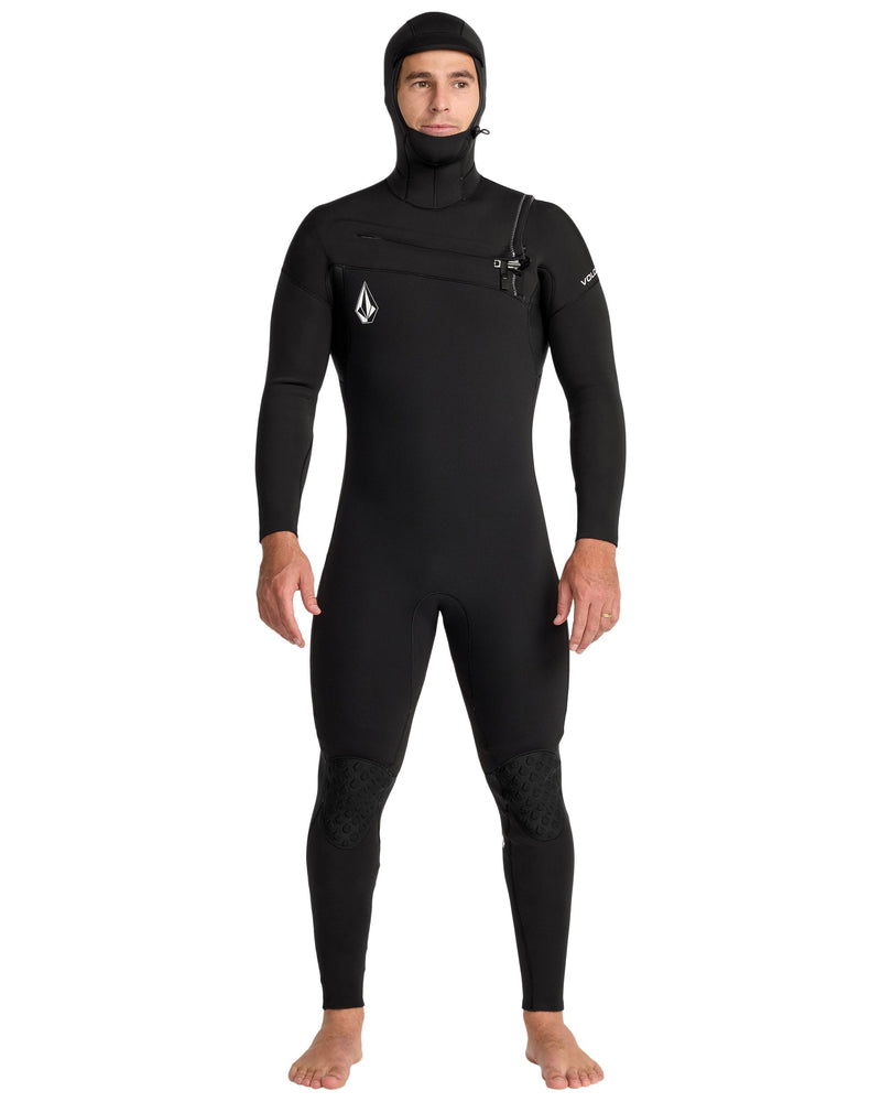 Men's 4/3MM Hooded Chest Zip Full Wetsuit