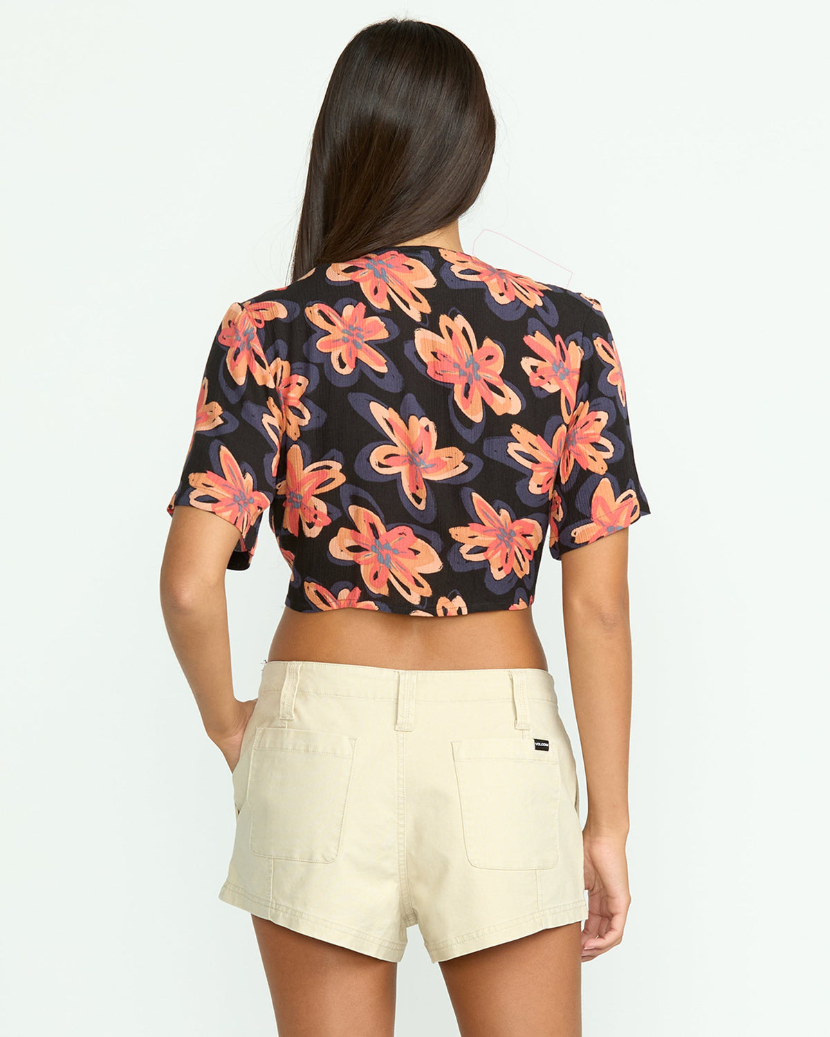 Volcom - Women's Deep Tropix Short Sleeve Shirt