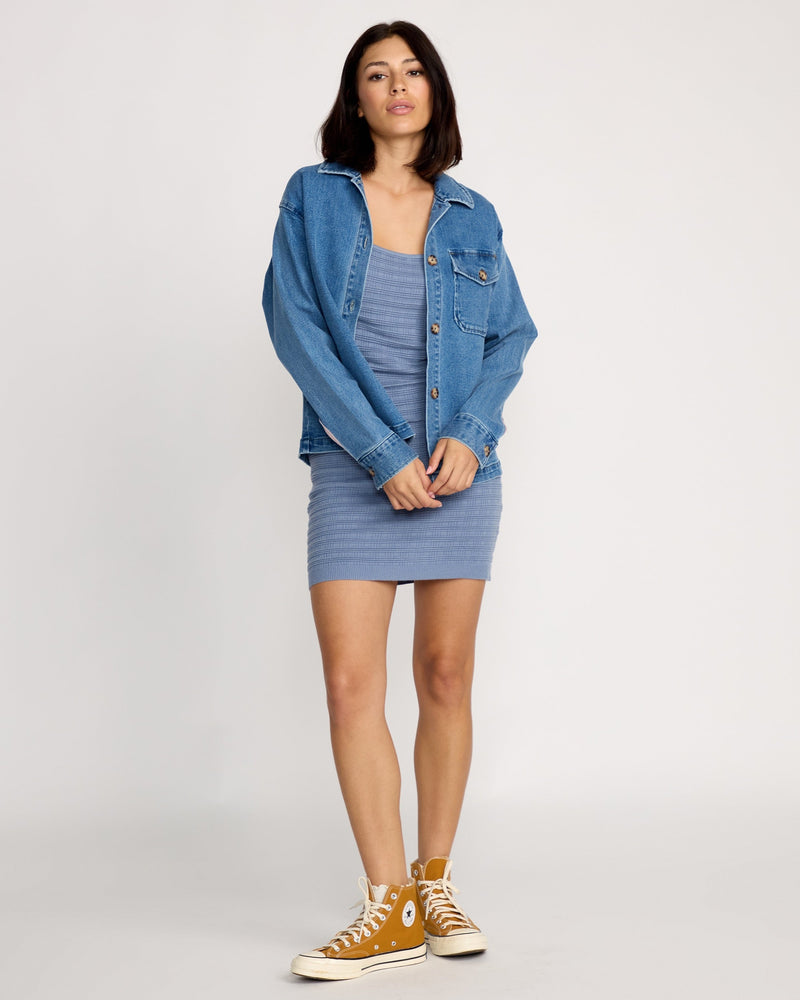 Women's Stoned BF Shacket