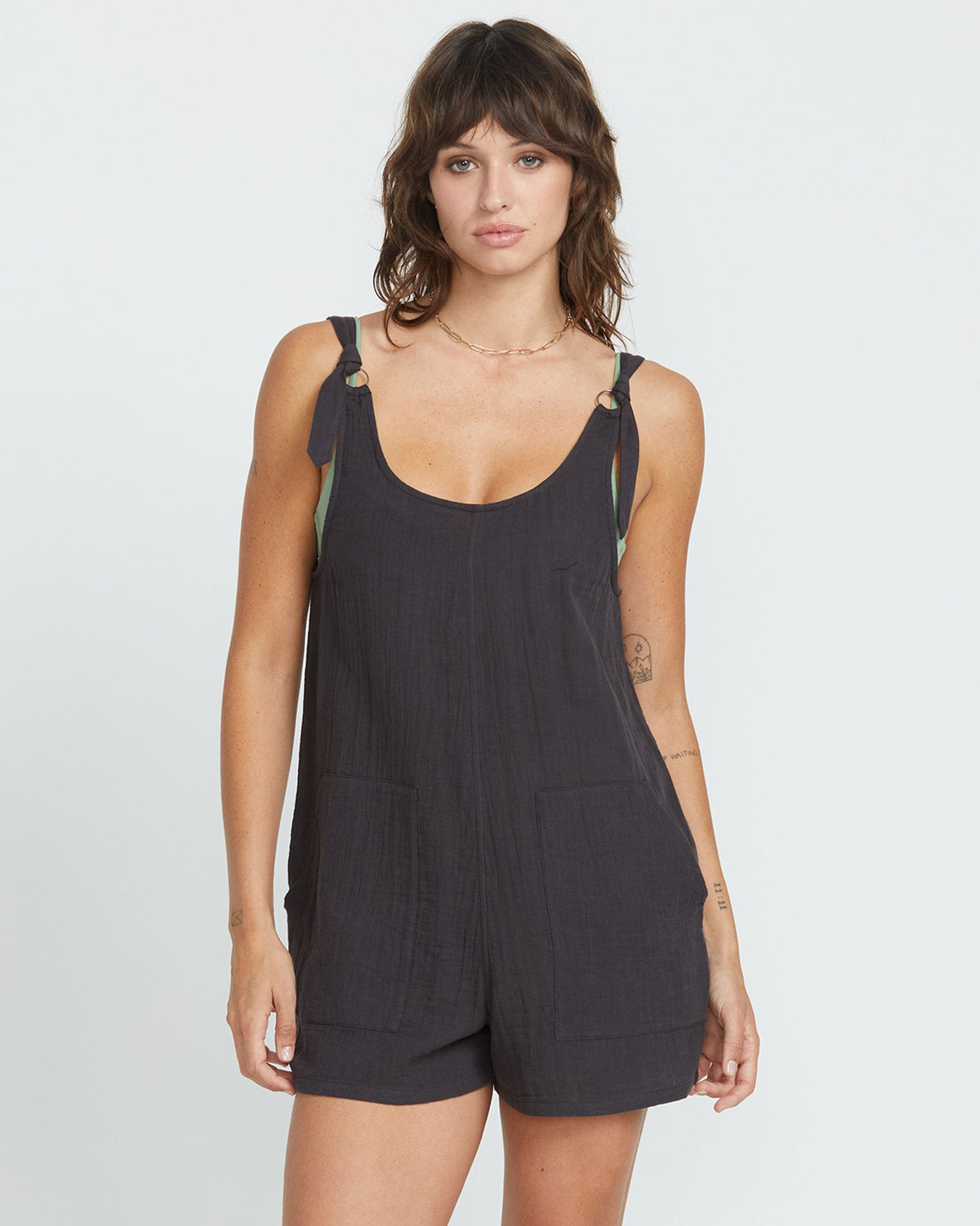 Volcom - Women's Lil Tie Strap Romper