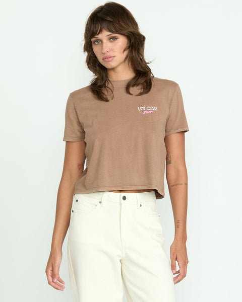 Volcom - Women's Dial Crop Tee