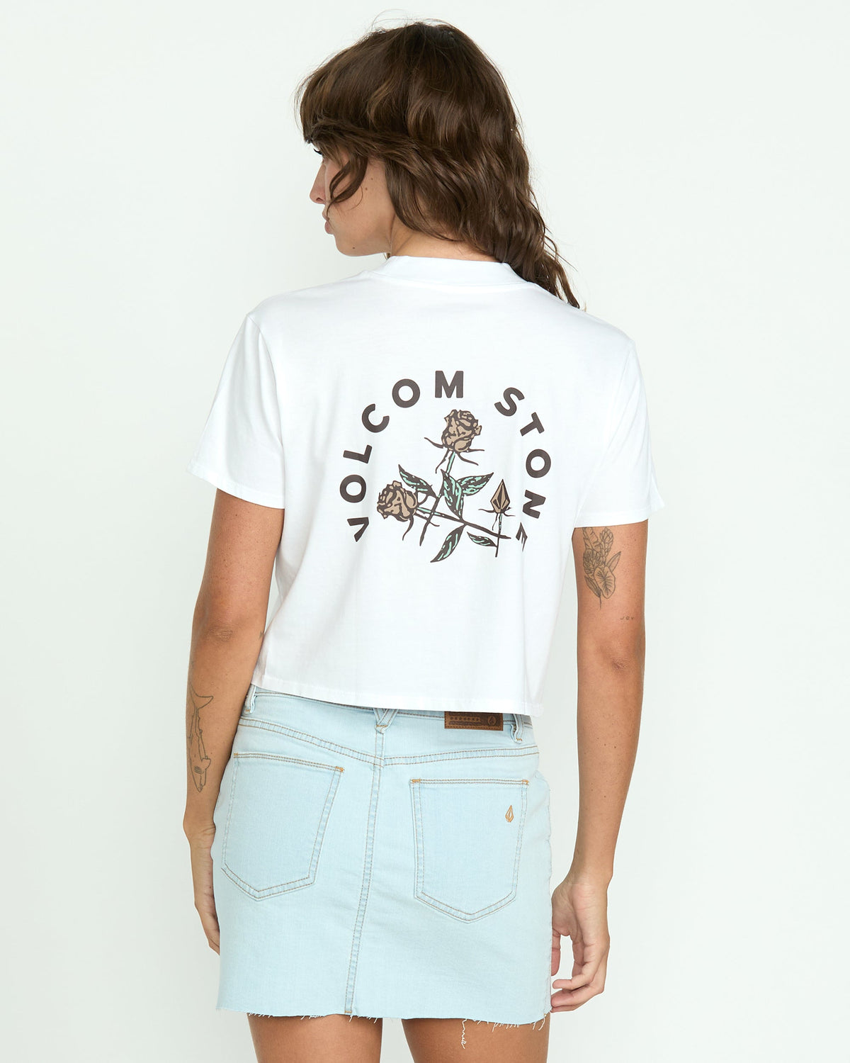 Volcom - Women's Dial Crop Tee