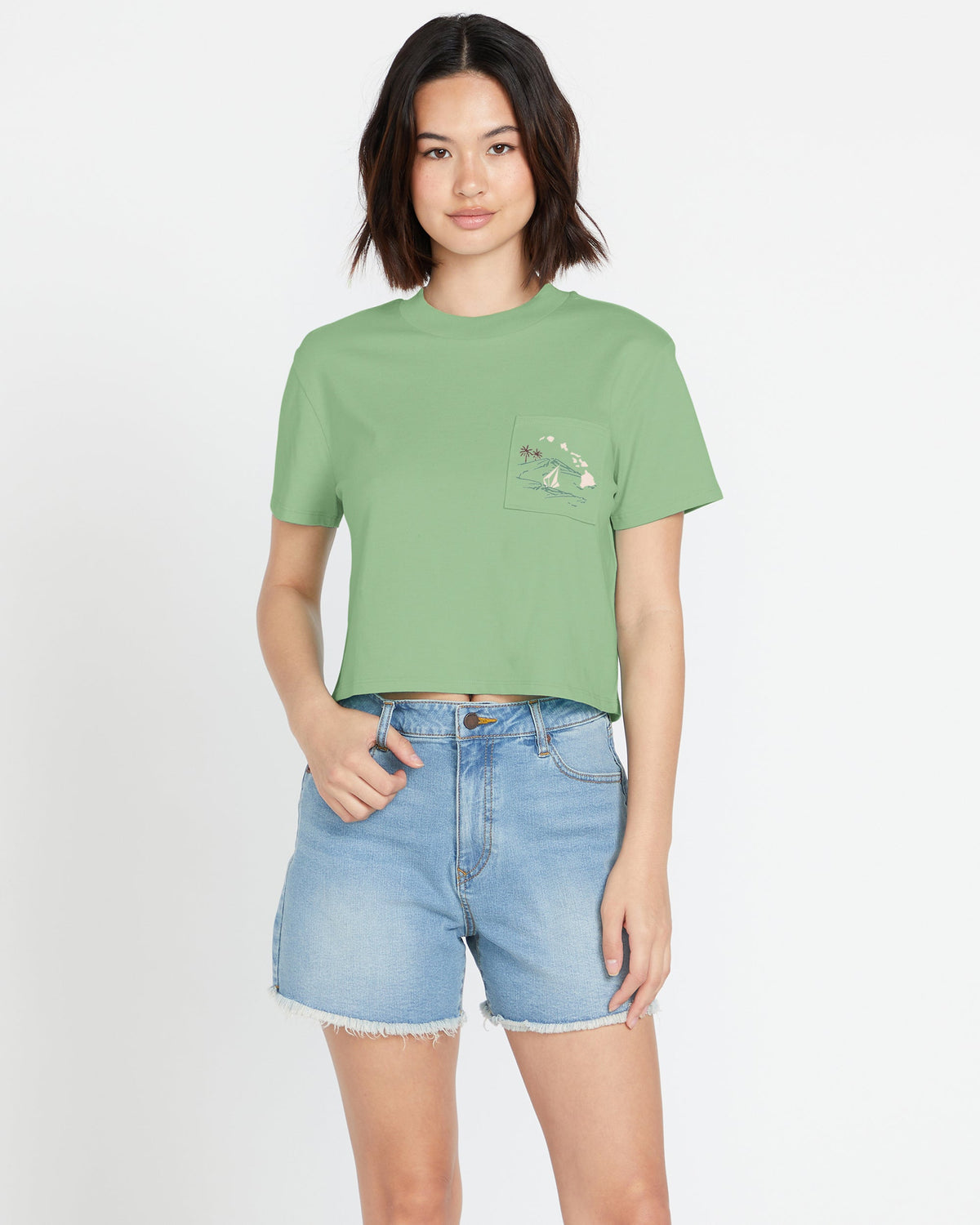 Volcom - Women's Volcom Island Pocket Tee