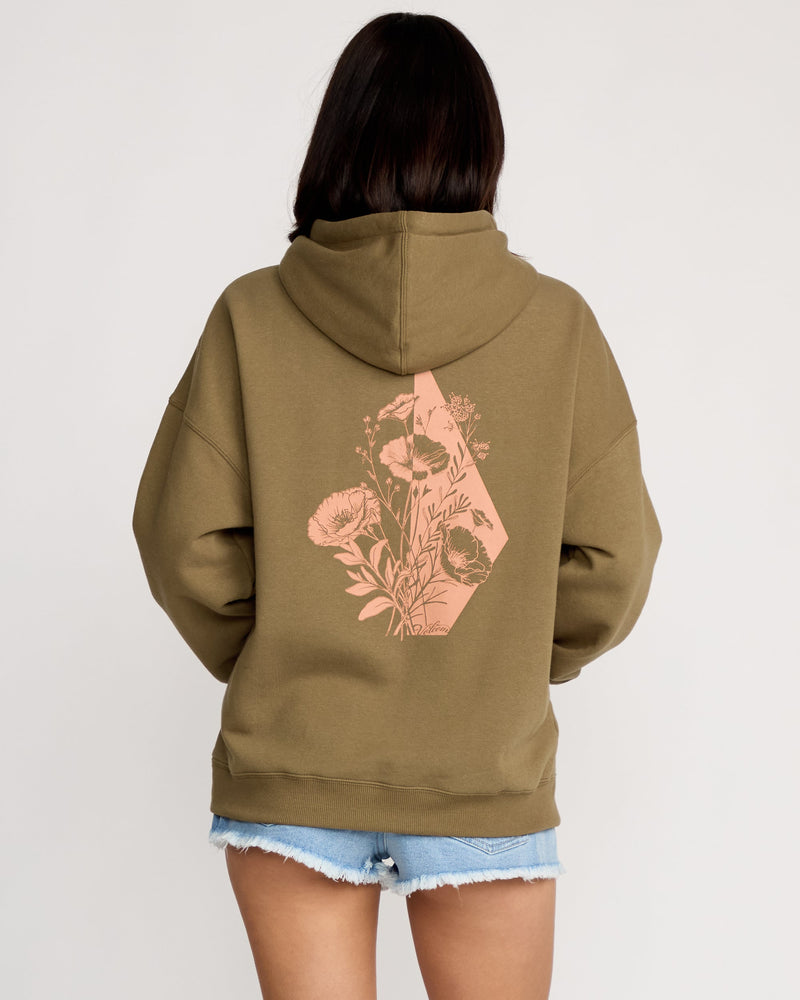 Women's Stone Art Up Hoodie