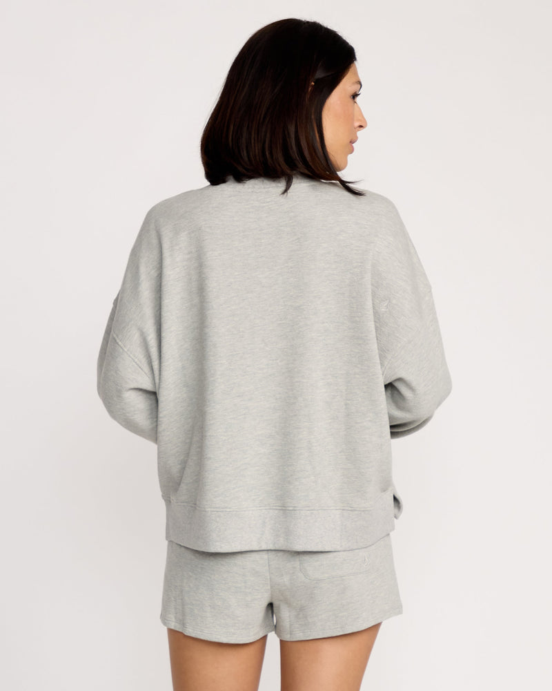 Women's Lived In Fleece Henley