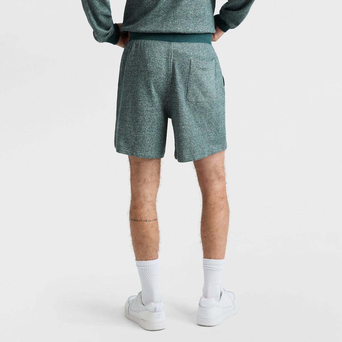 7" Yearbook Sweat Short, C Logo