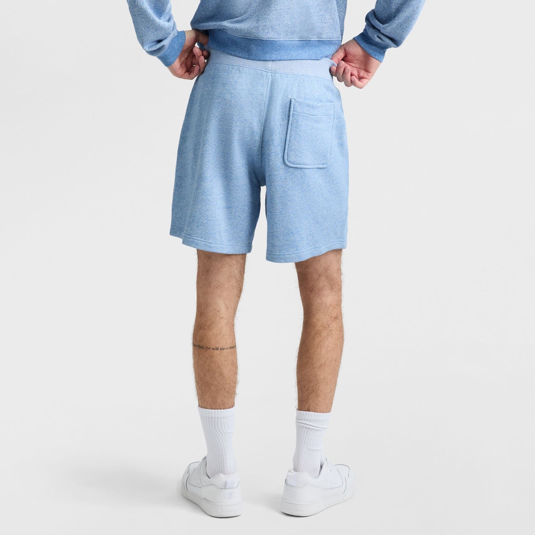 7" Yearbook Sweat Short, C Logo