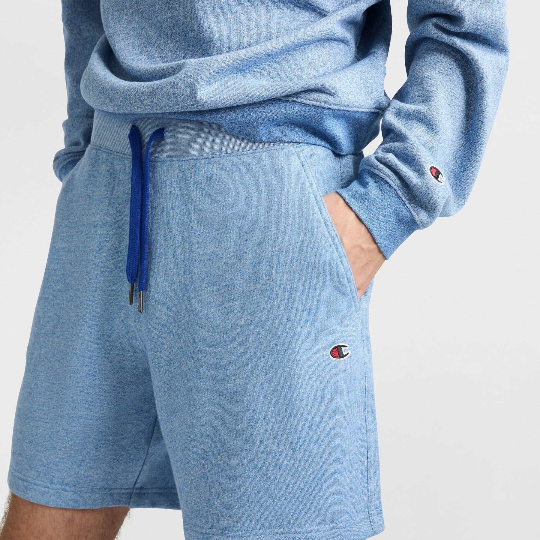 7" Yearbook Sweat Short, C Logo