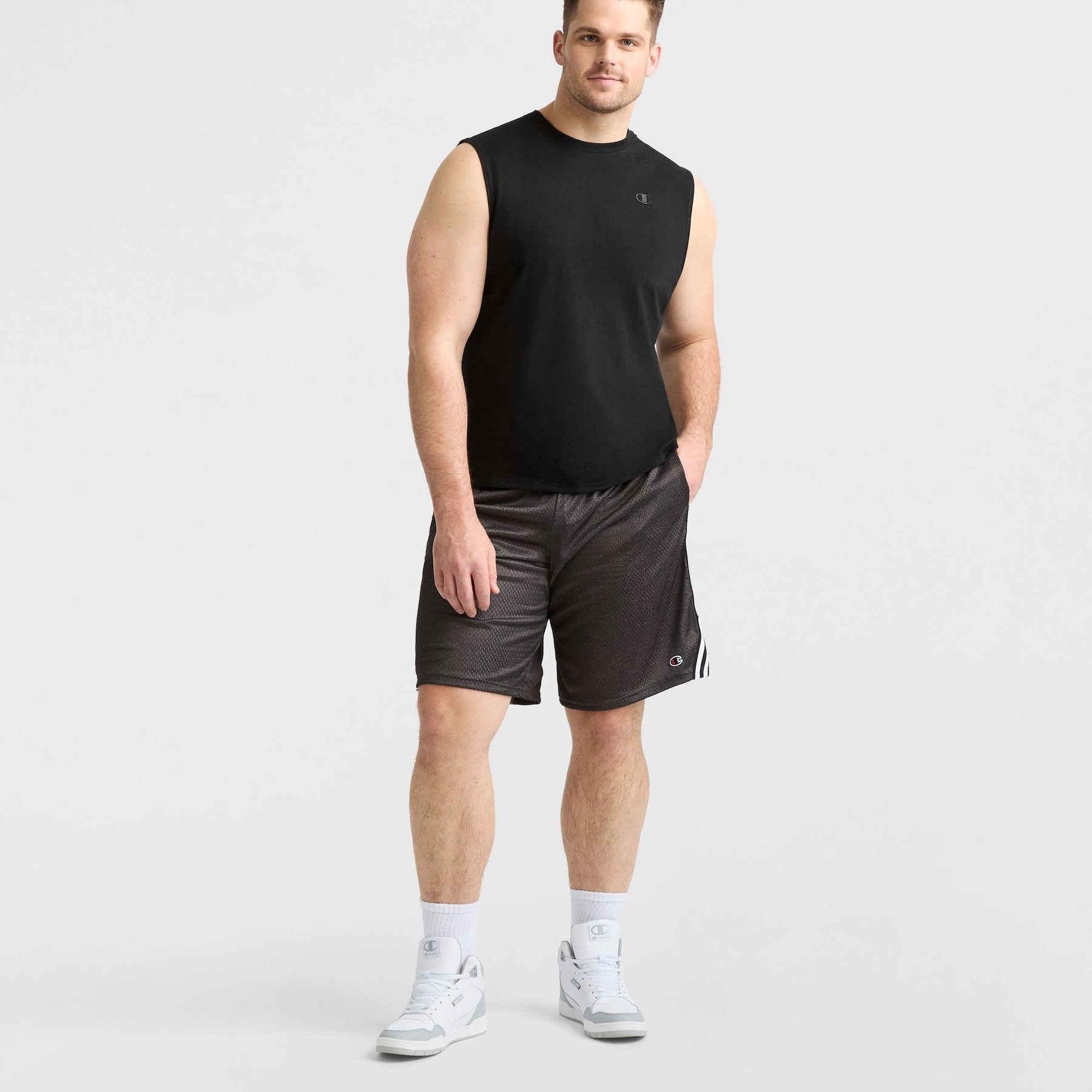 Classic Muscle Tank, C Logo - Big & Tall