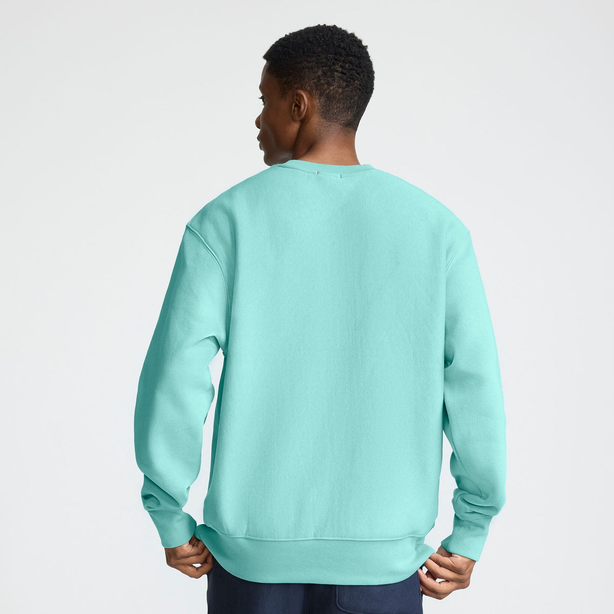 Reverse Weave Crewneck Sweatshirt, C Logo