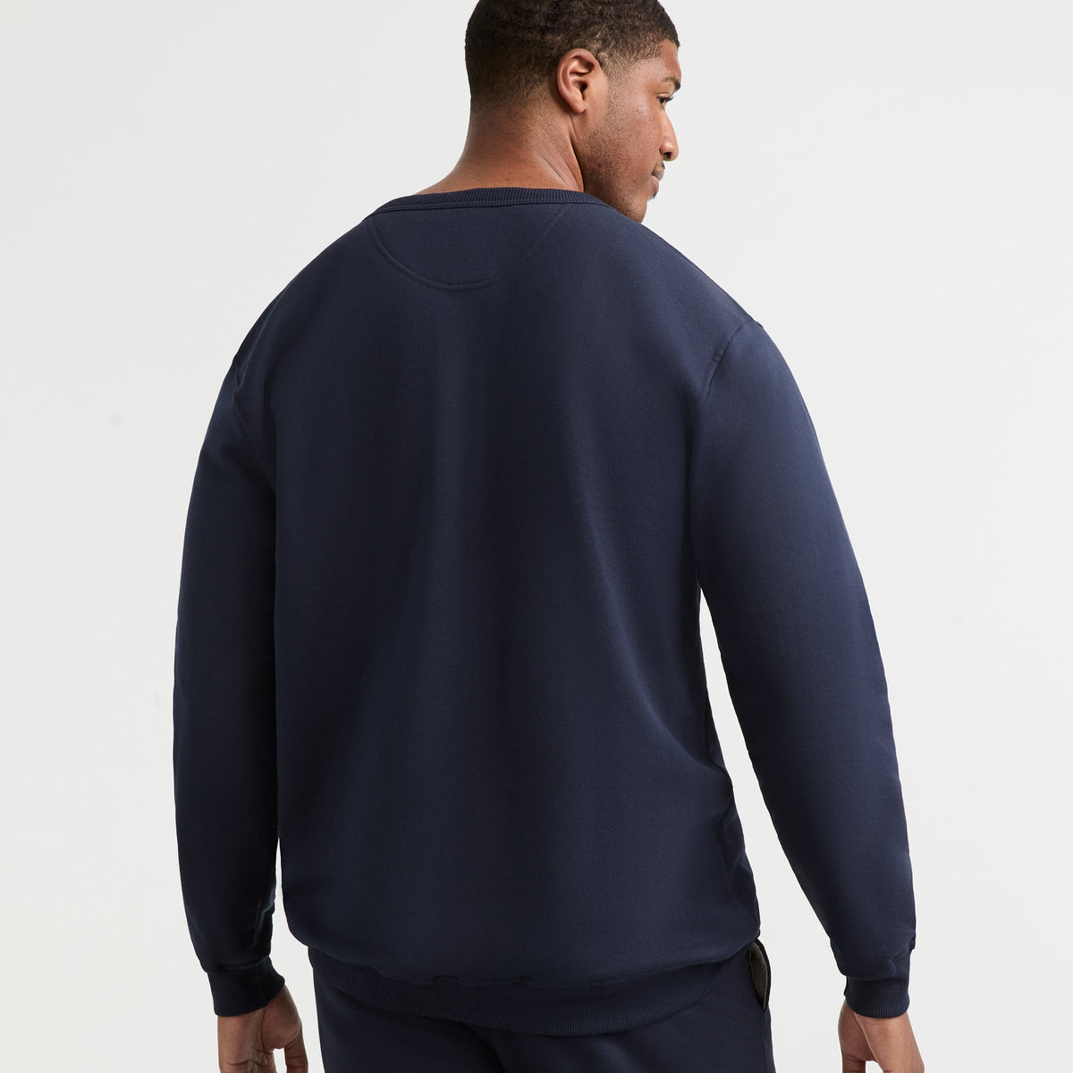 Powerblend Crewneck Sweatshirt, Script Logo - Big & Tall