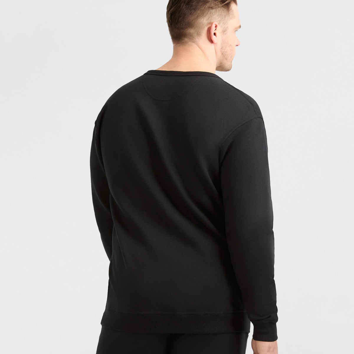 Powerblend Crewneck Sweatshirt, Script Logo - Big & Tall