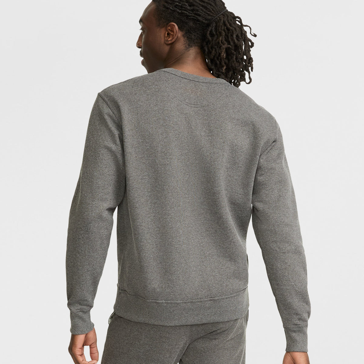 Powerblend Crewneck Sweatshirt, Left Script Logo