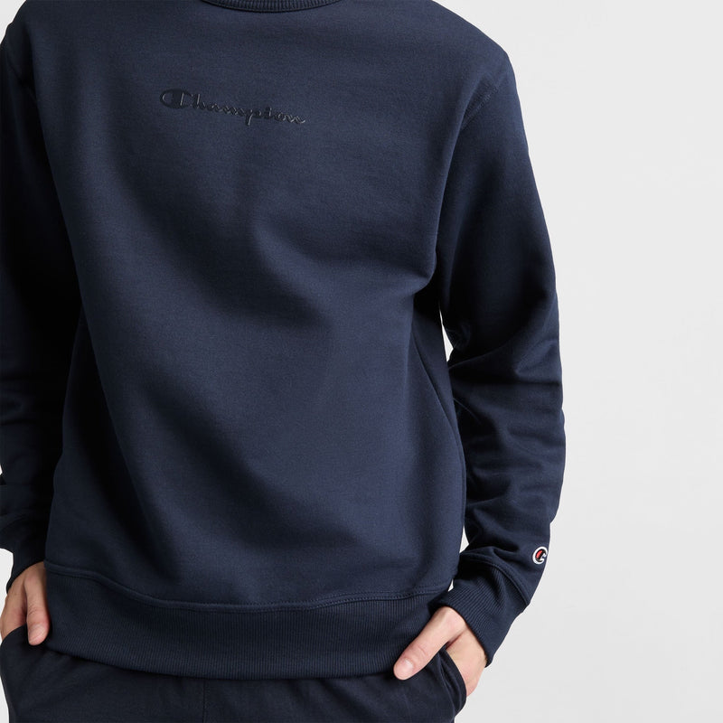 Powerblend Crewneck Sweatshirt, Tonal Script Logo
