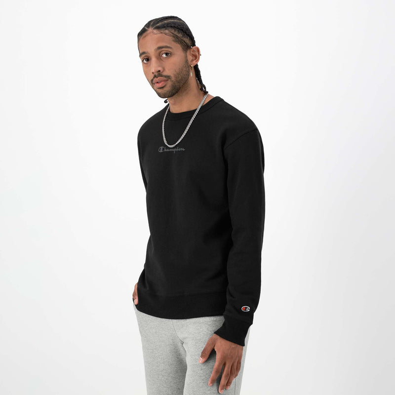 Powerblend Crewneck Sweatshirt, Tonal Script Logo