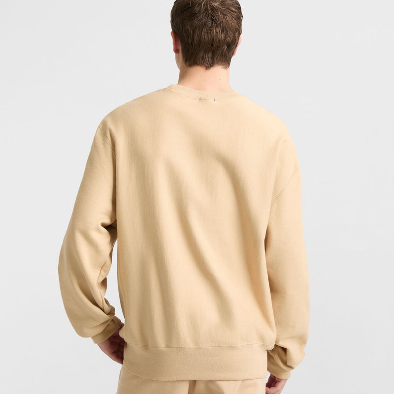 Reverse Weave Stadium Crewneck Sweatshirt, C Logo