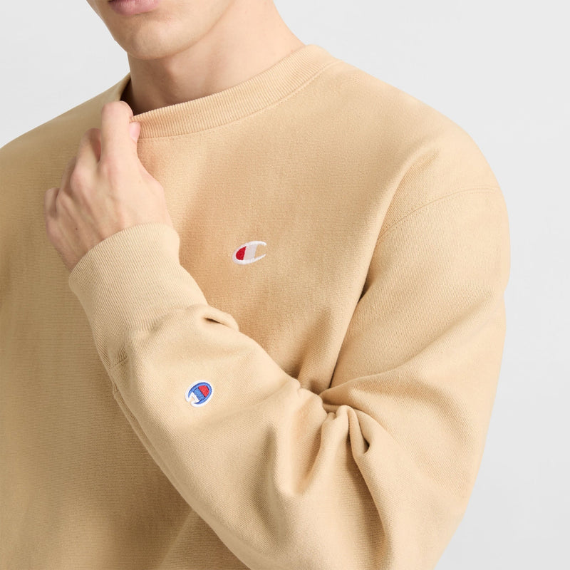 Reverse Weave Stadium Crewneck Sweatshirt, C Logo