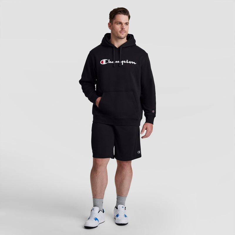 Powerblend Hoodie, Full Script Logo - Big & Tall