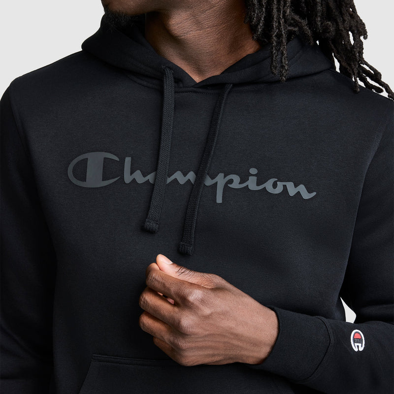 Powerblend Hoodie, Tonal Script Logo