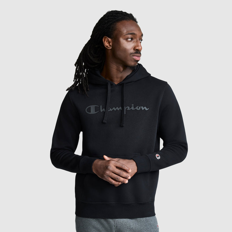 Powerblend Hoodie, Tonal Script Logo