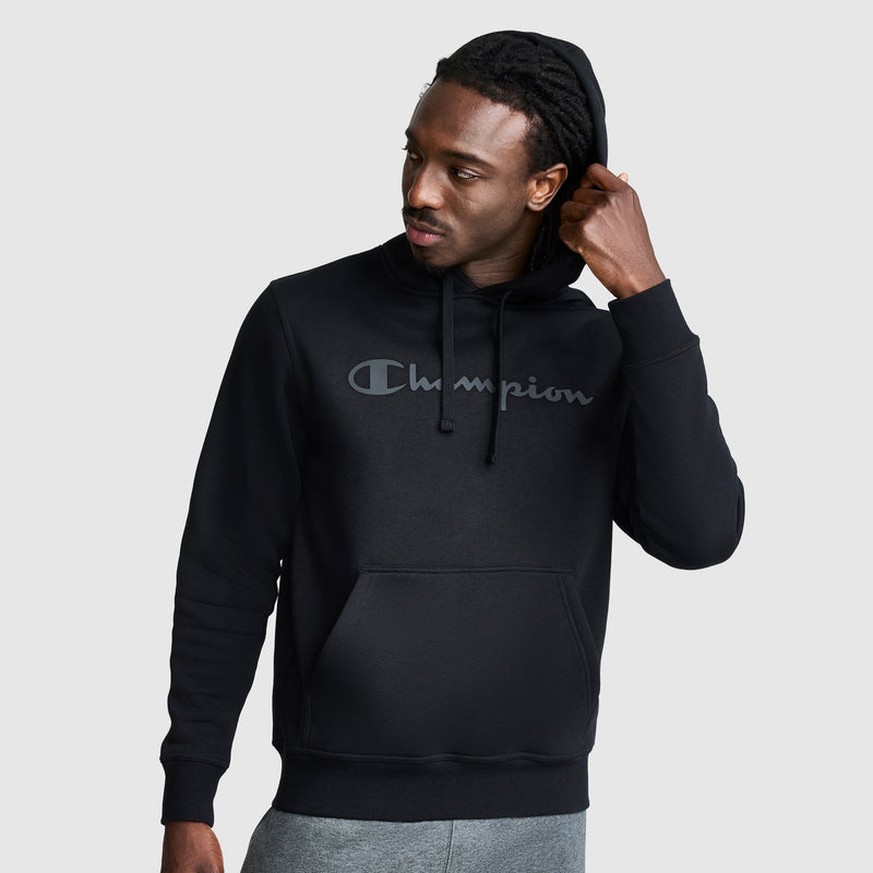 Powerblend Hoodie, Tonal Script Logo