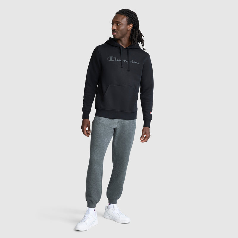 Powerblend Hoodie, Tonal Script Logo