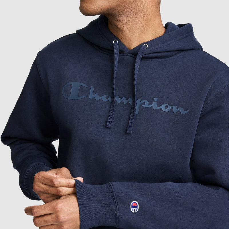 Powerblend Hoodie, Tonal Script Logo