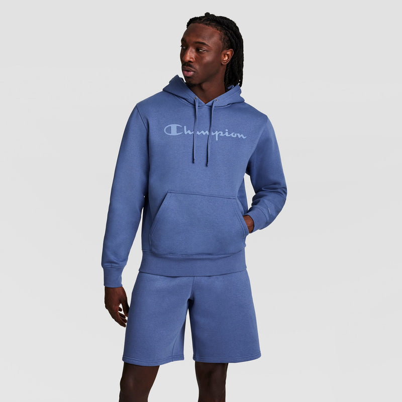 Powerblend Hoodie, Tonal Script Logo