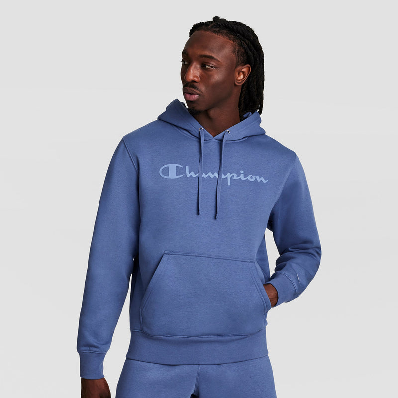 Powerblend Hoodie, Tonal Script Logo