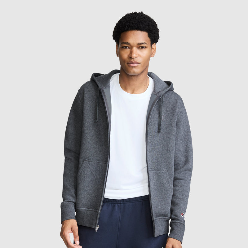 Powerblend Full-Zip Hoodie, C Logo
