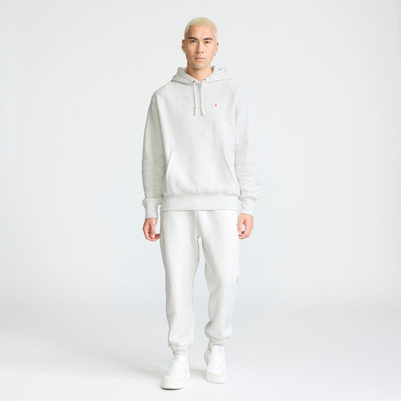 Reverse Weave Small C Hooded Sweatshirt