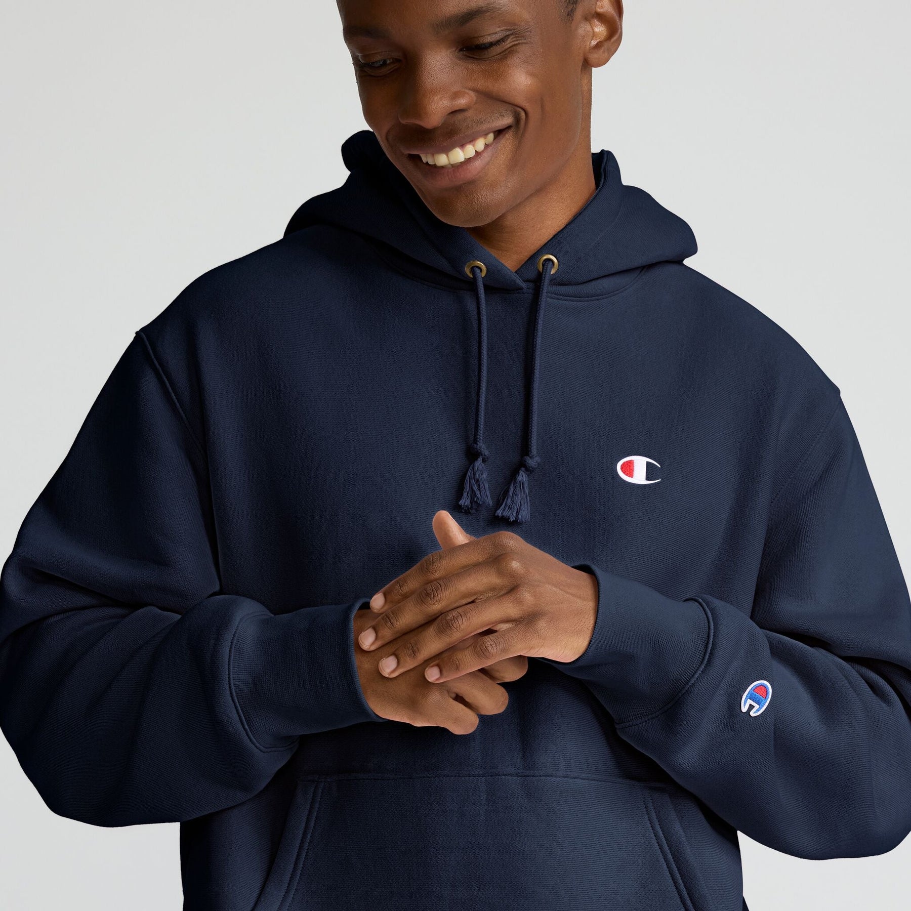 Reverse Weave Hoodie, C Logo