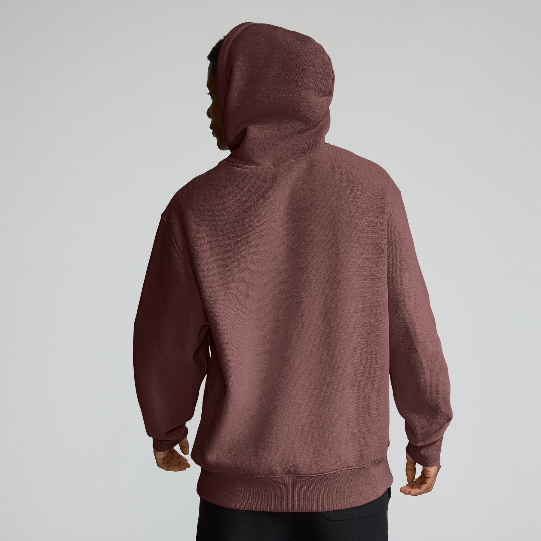 Reverse Weave Hoodie, C Logo